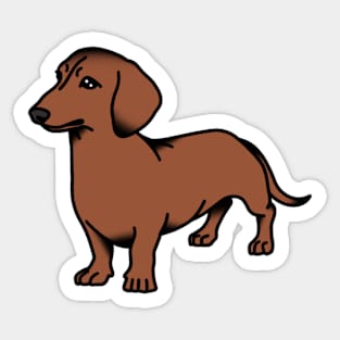 Sausage Puppy Sticker